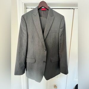 Grey Alfani suit -  42R slim and 34x32 slim